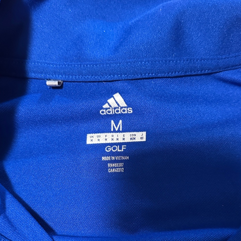 Adidas Polo Shirts in Red and Blue - Picture 2 of 5